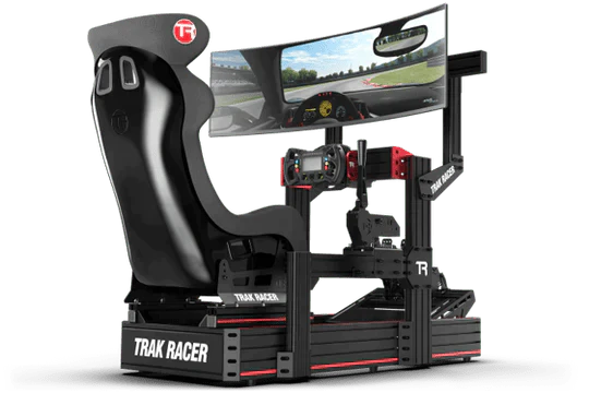TR160 Trak Racer postazione con sedile e monitor
